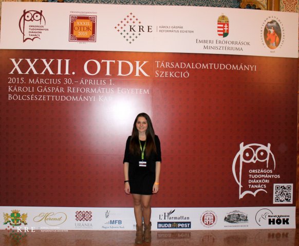 OTDK fal előtt készült képek